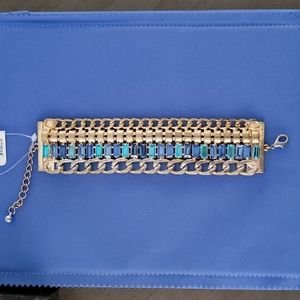 Gold Tone Chain Bracelet